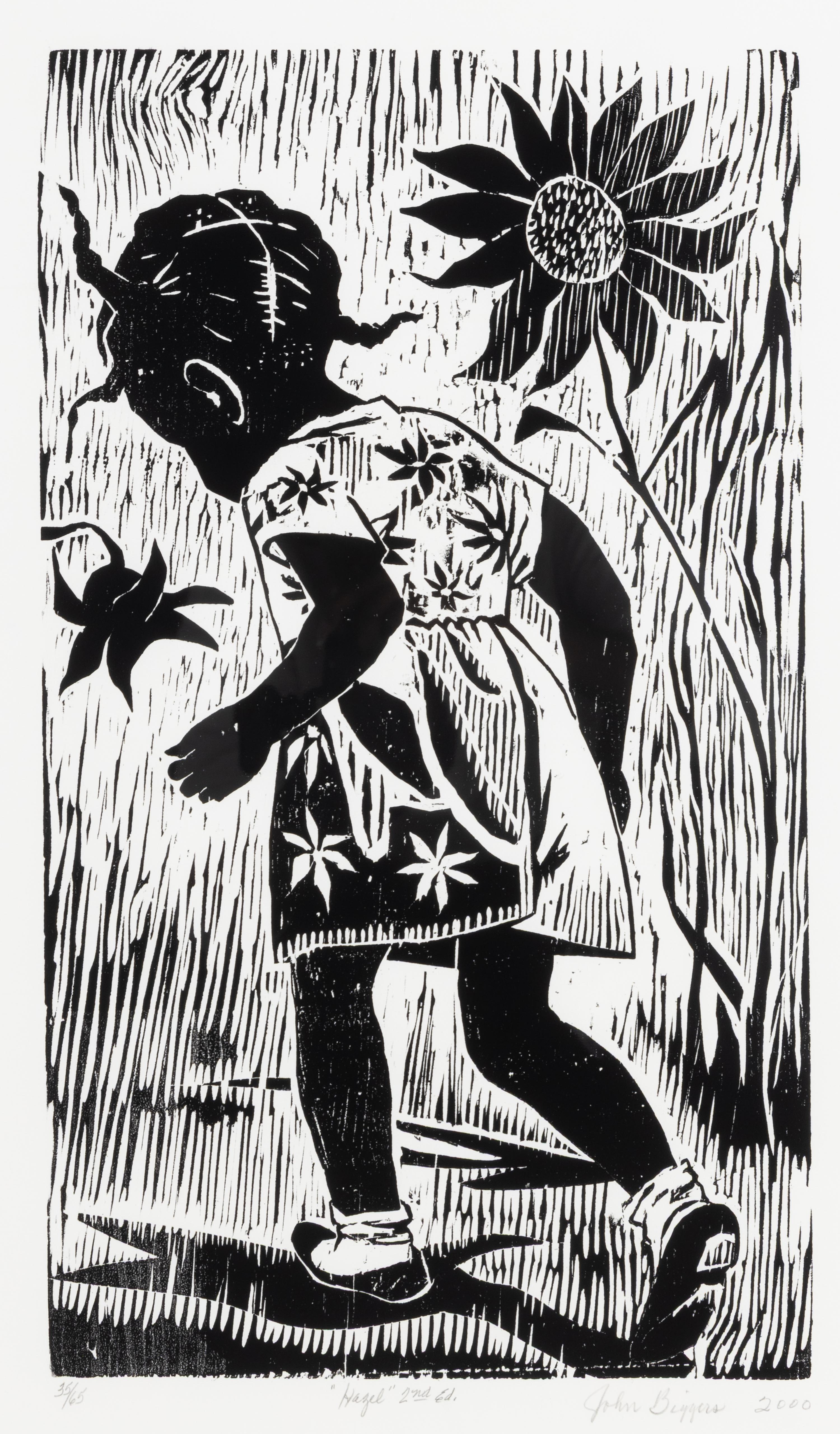 John Thomas Biggers (American, 1924-2001) — Hazel, 1964/2000