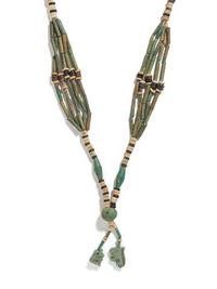 An Egyptian Faience Bead Necklace