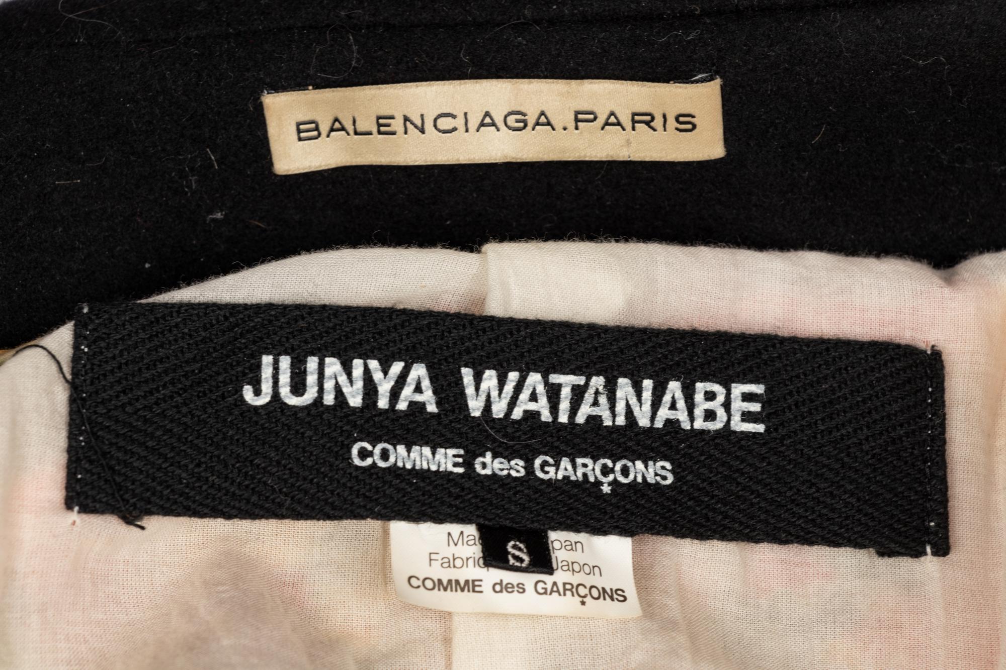 Two Jackets by Comme des Garçons and Balenciaga