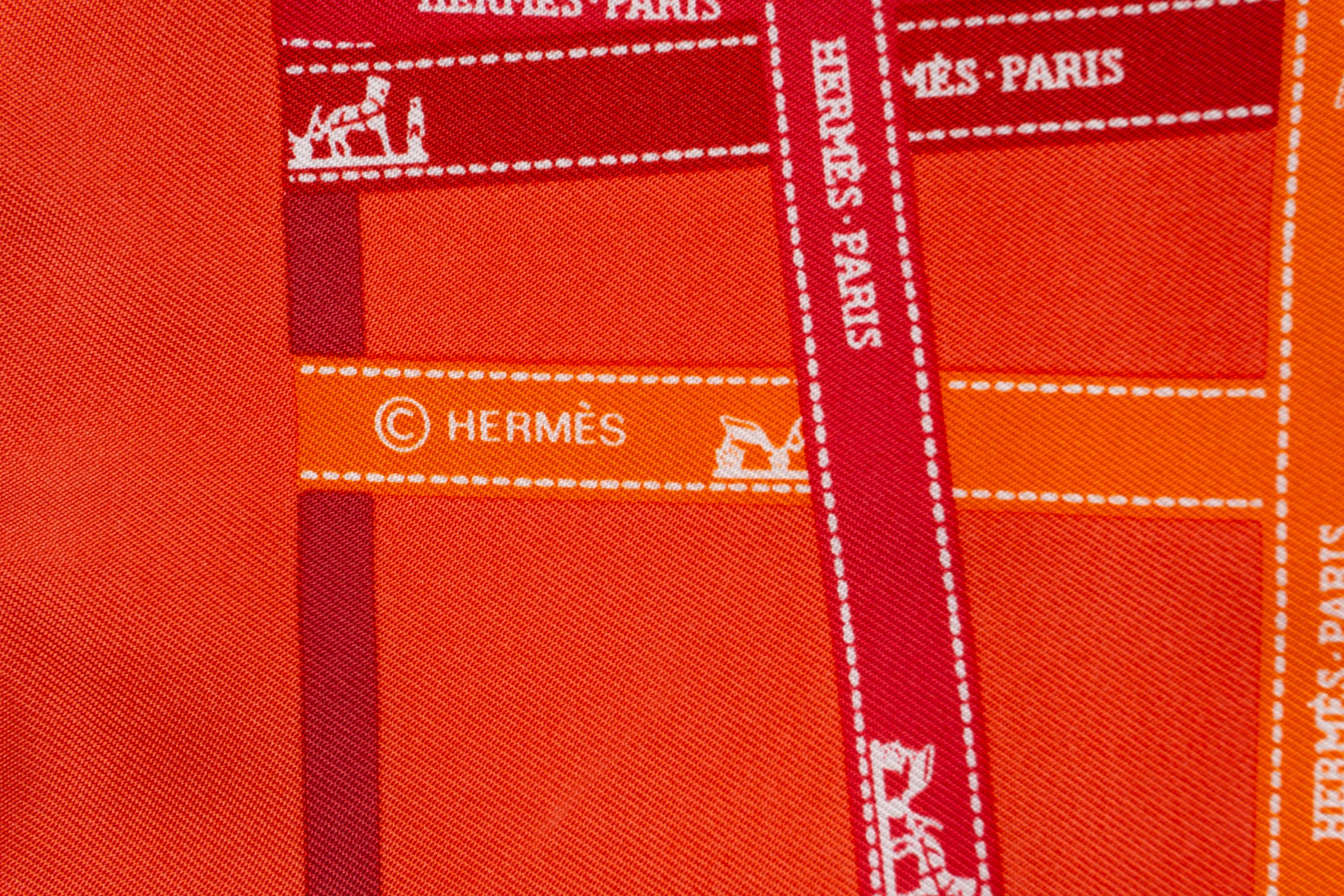 A Group of Four Hermès Scarves