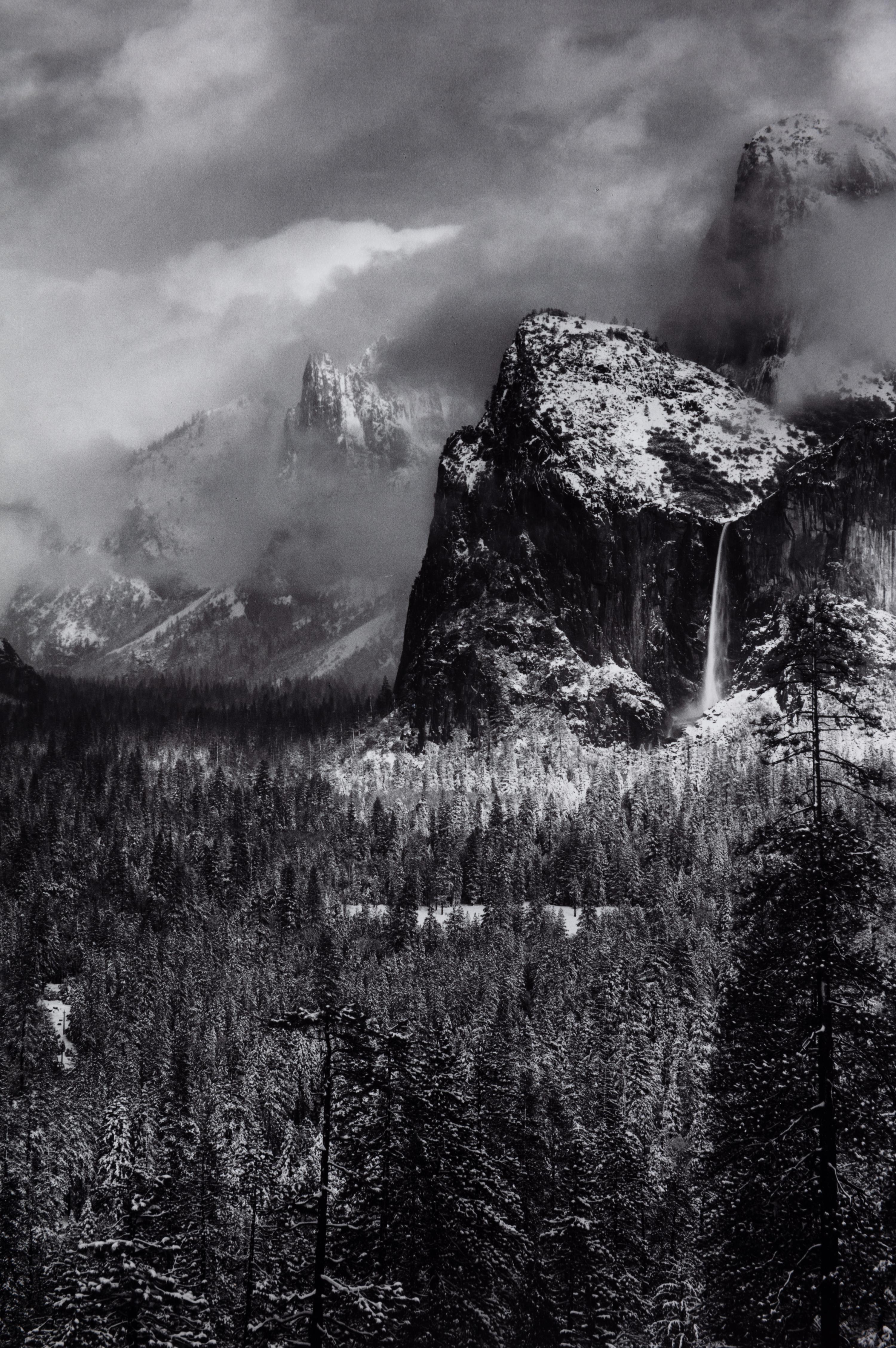 Ansel Adams (1902-1984) Clearing Winter Storm, Yosemite National Park, c. 1937