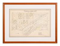 A group of 4 maps of Chicago, comprising: