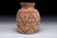 Apache Pictorial Polychrome Basket
