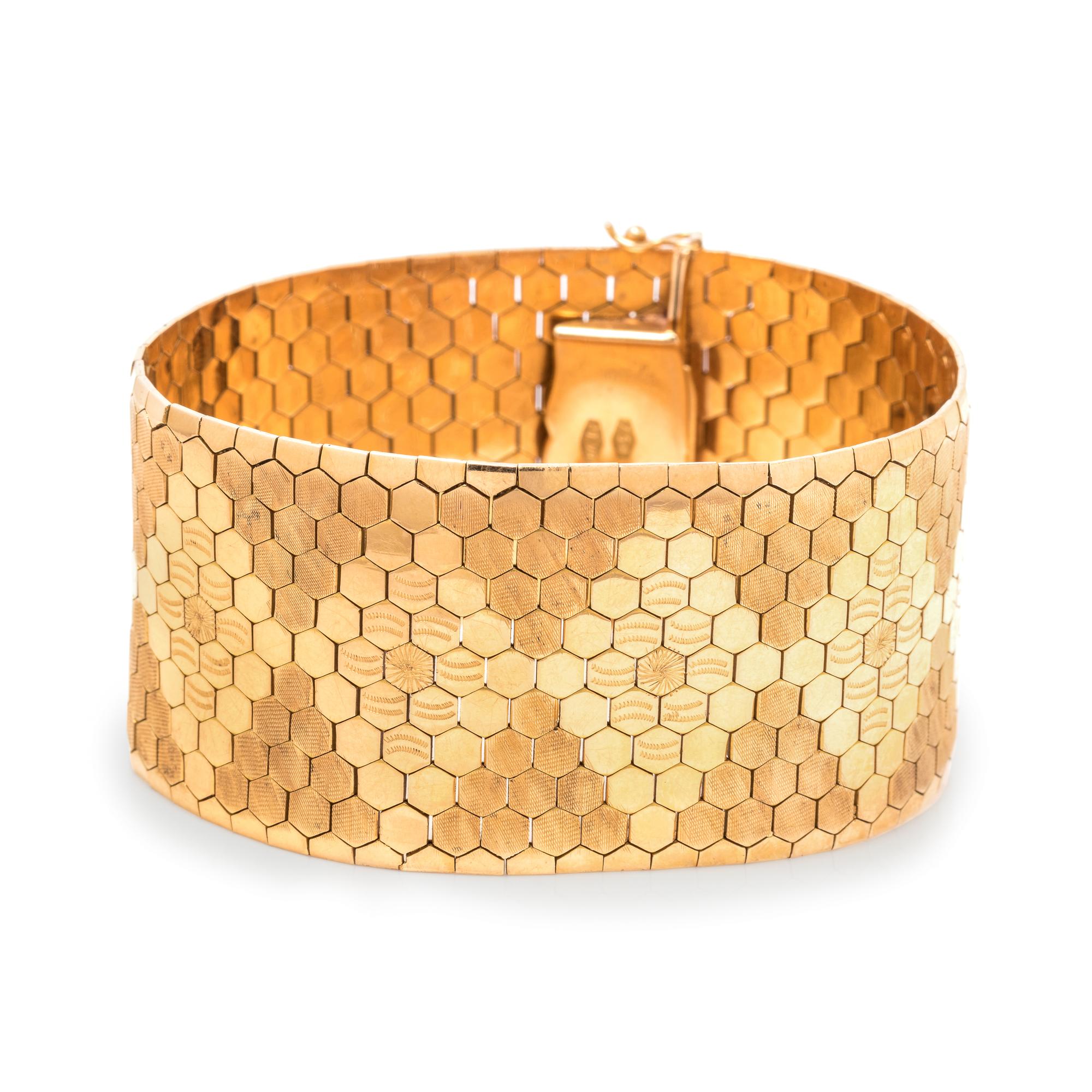 YELLOW GOLD BRACELET
