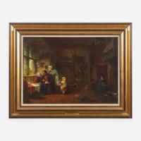 Frederick Daniel Hardy (British, 1827-1911) Home from Service