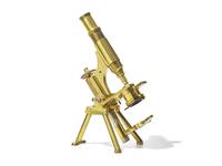 An English Brass Monocular Microscope, J. Swift & Son, London, 19th/20th Century
