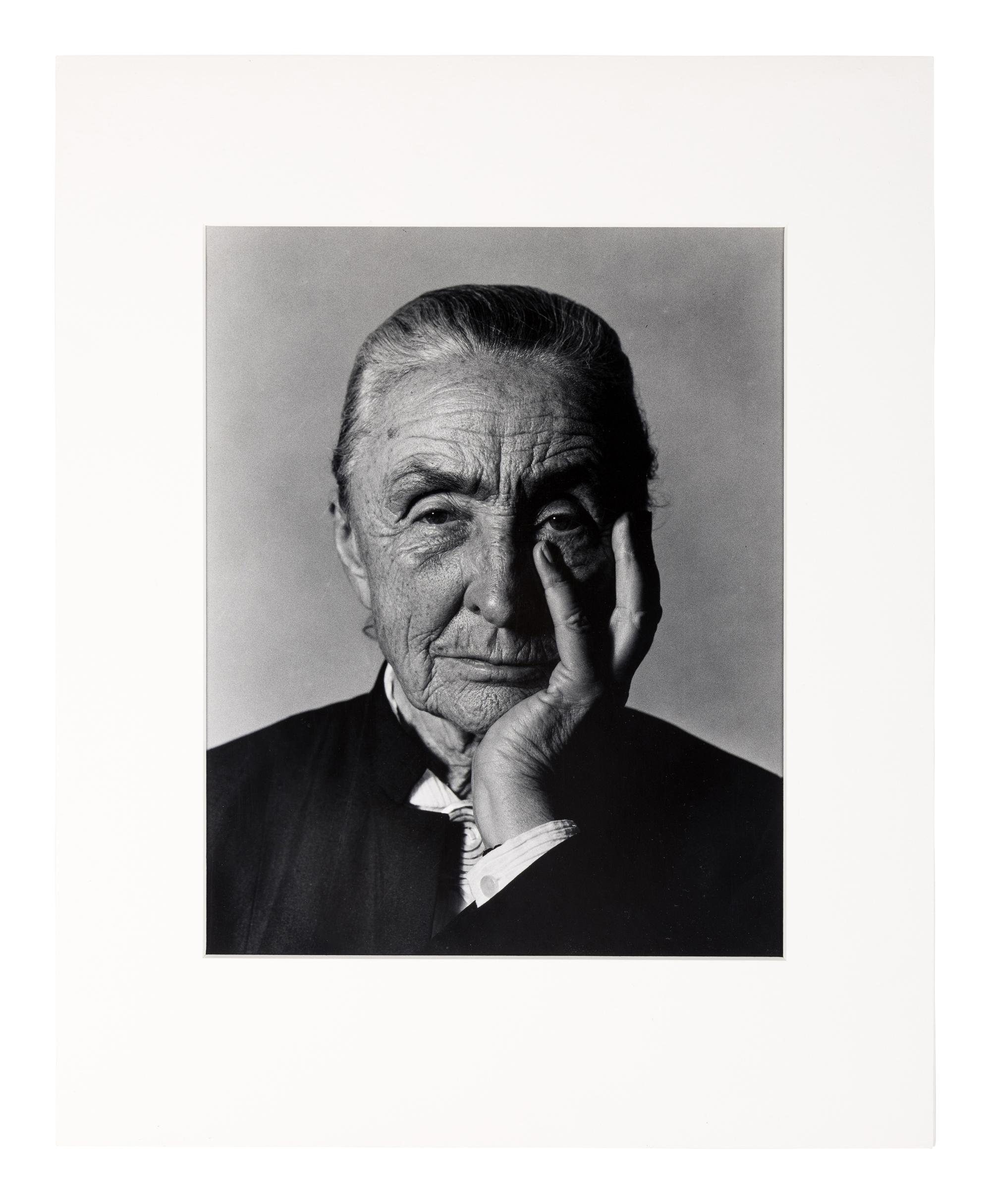 Philippe Halsman (1906-1979) Georgia O'Keeffe, 1967