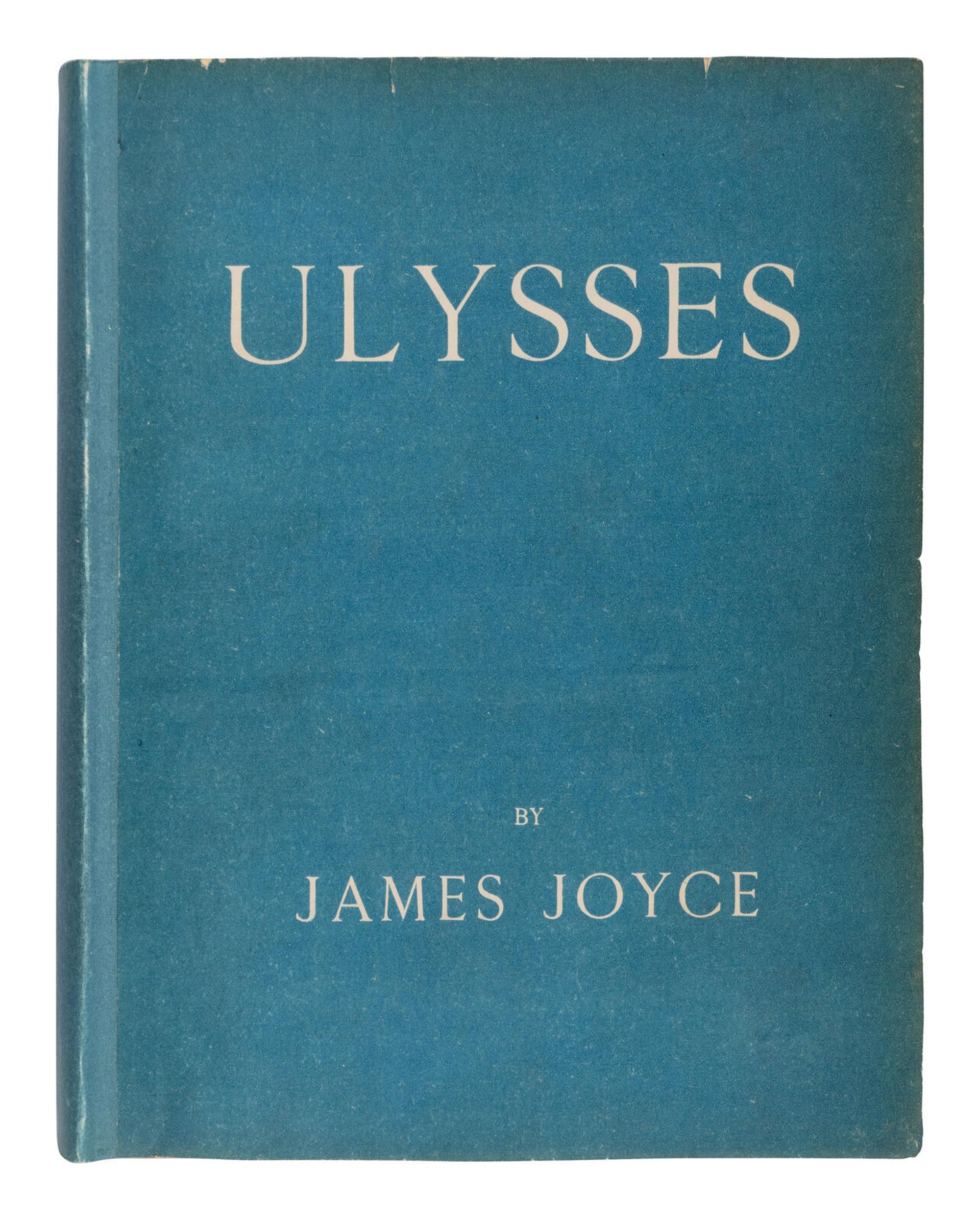Joyce, James (1882-1941). Ulysses . London and Paris: John Rodker for The Egoist Press, 1922.