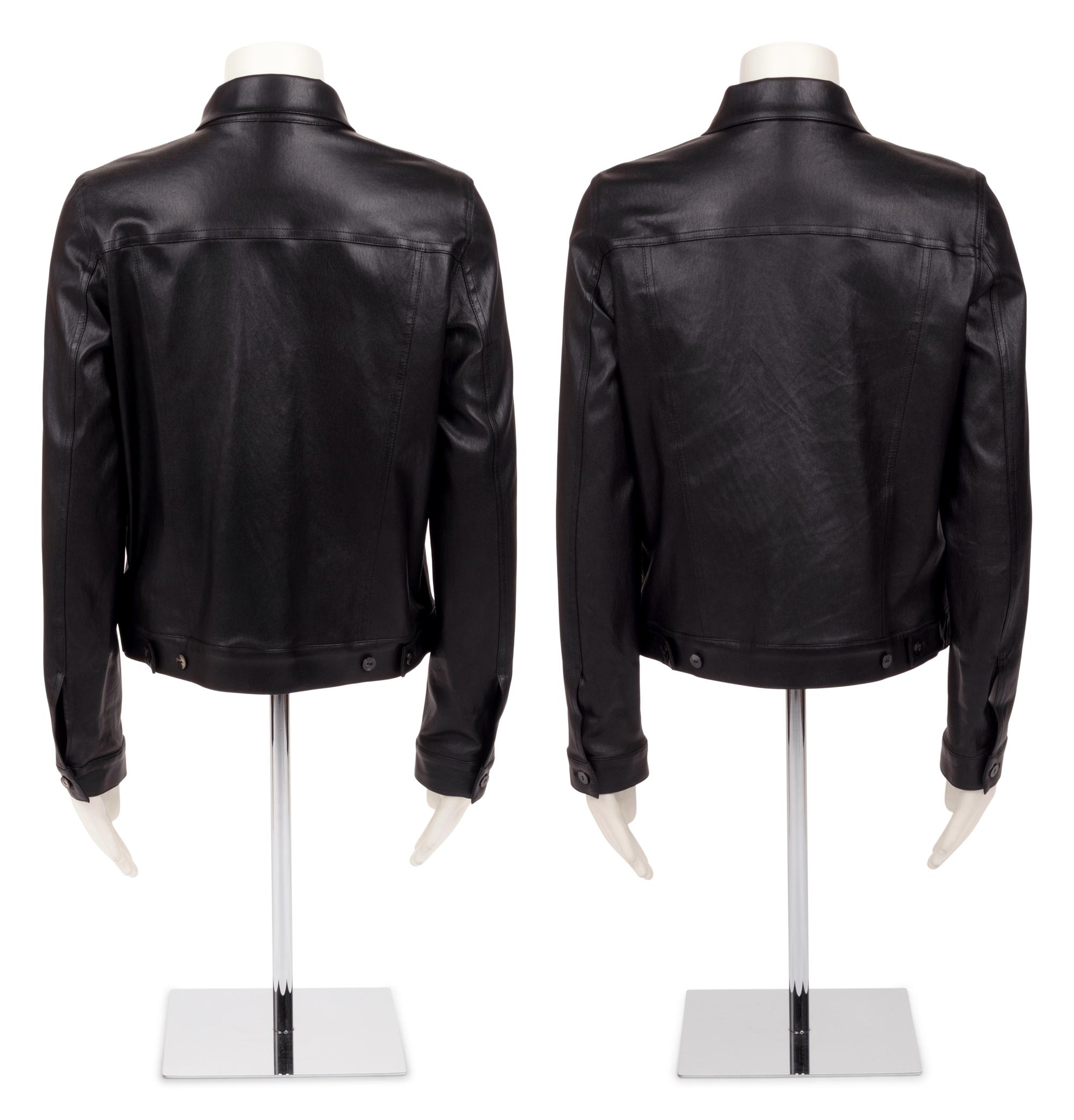 Two Identical The Row Leather Trucker Jackets