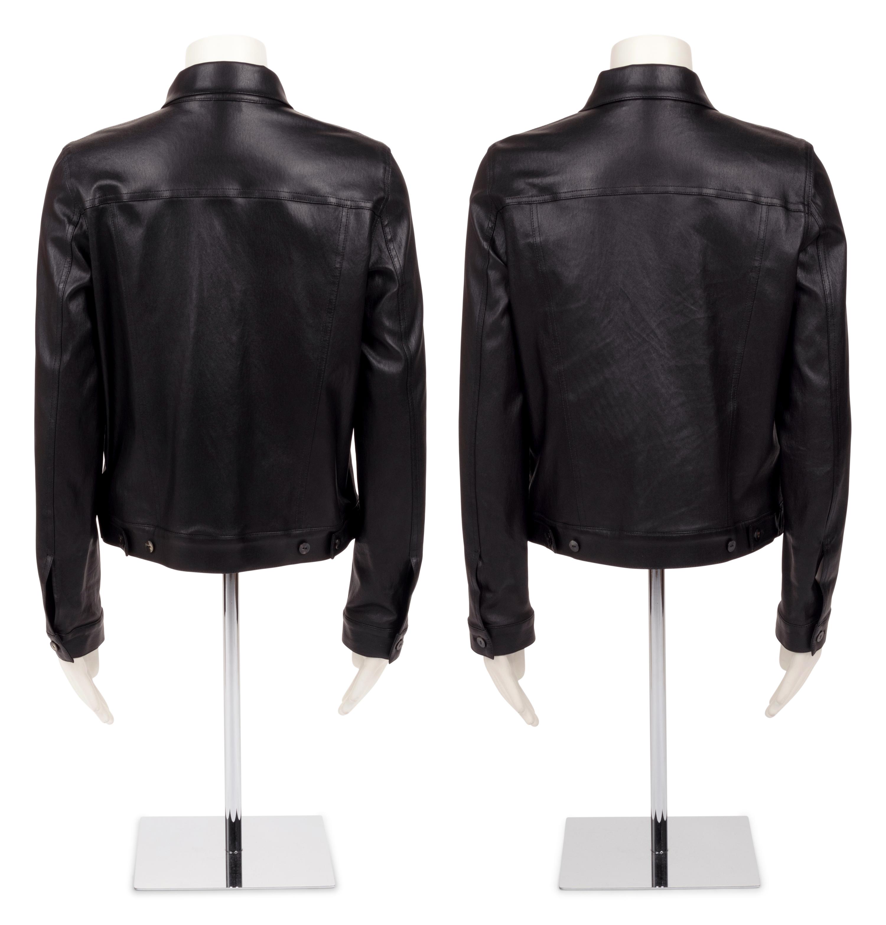 Two Identical The Row Leather Trucker Jackets