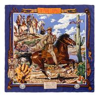 Hermès Kermit Oliver 90cm Silk Scarf