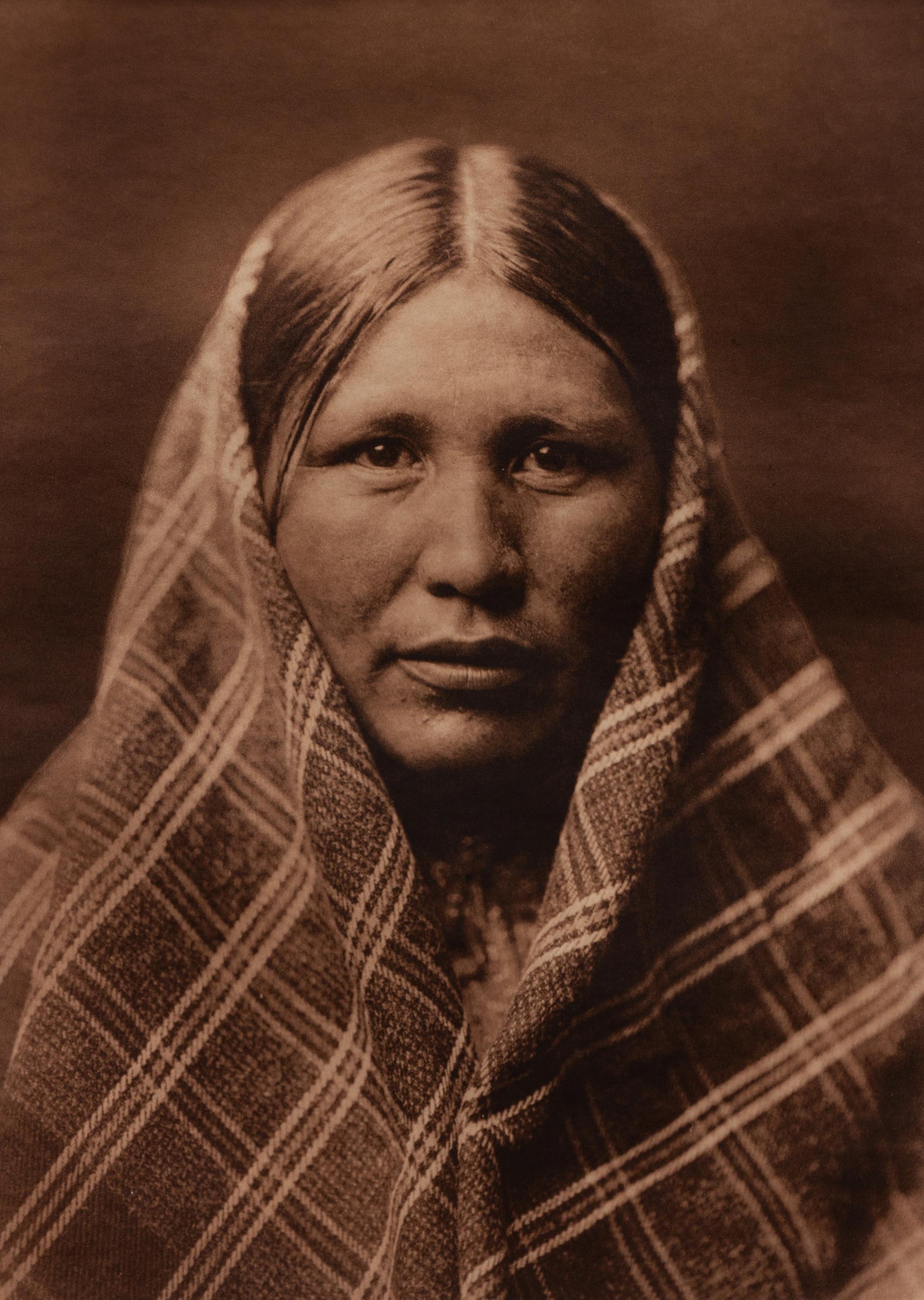 Seven photogravures: Cheyenne Girl, Nespilim Woman , Homeward Bound, An Isleta Boy, On the Shores at Nootka , Puget Sound Type , Running Fisher - Atsina