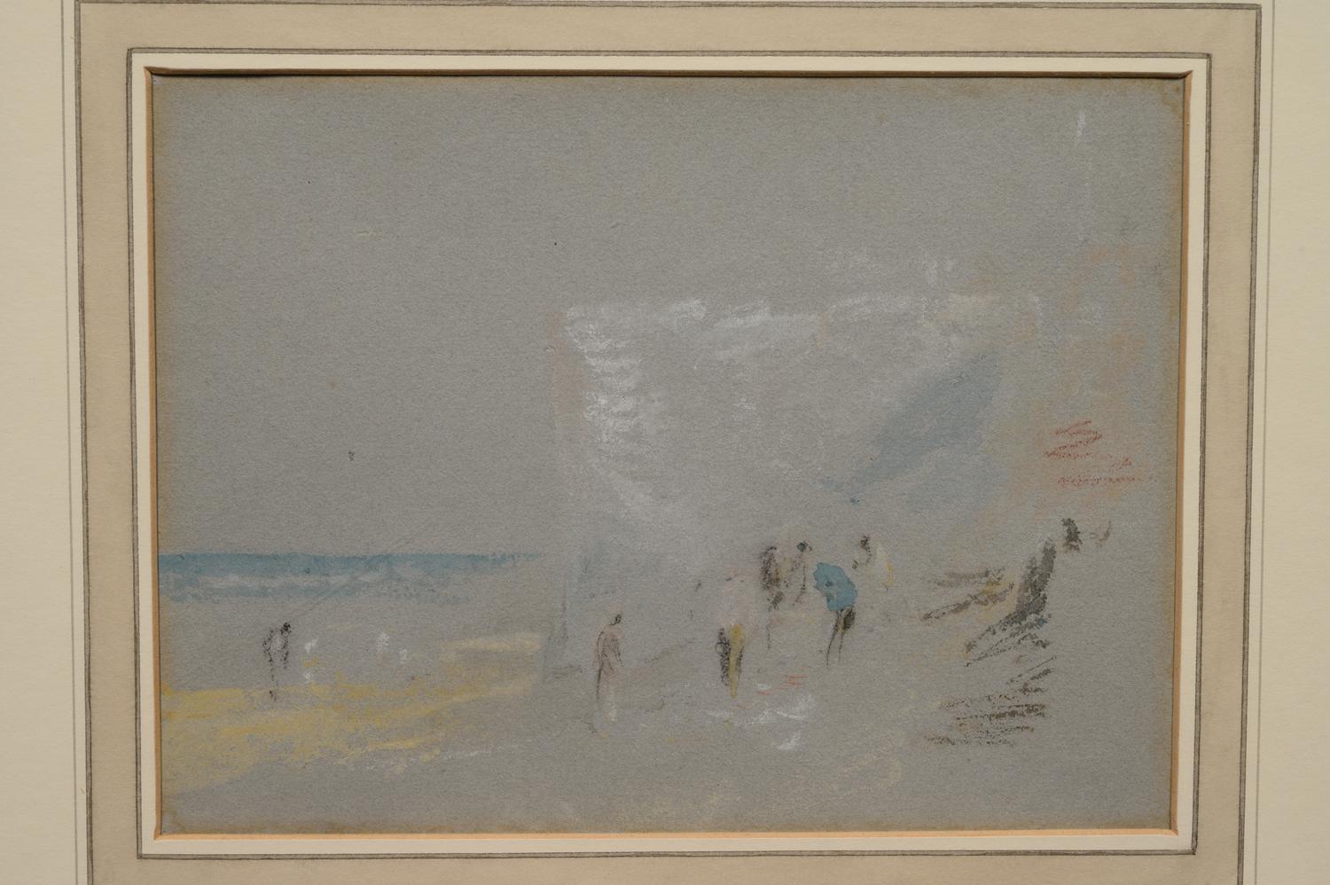 Figures on the Cliffs at Margate , c. 1840-45