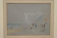 Figures on the Cliffs at Margate , c. 1840-45
