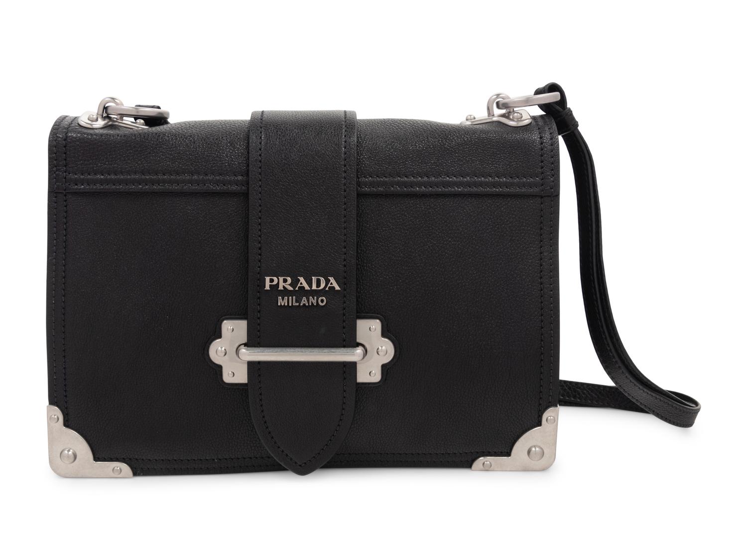 Prada Pattina Cahier Shoulder Bag, 2010s