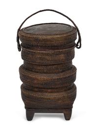 A Japanese Woven Storage Basket — 19TH/20TH CENTURY