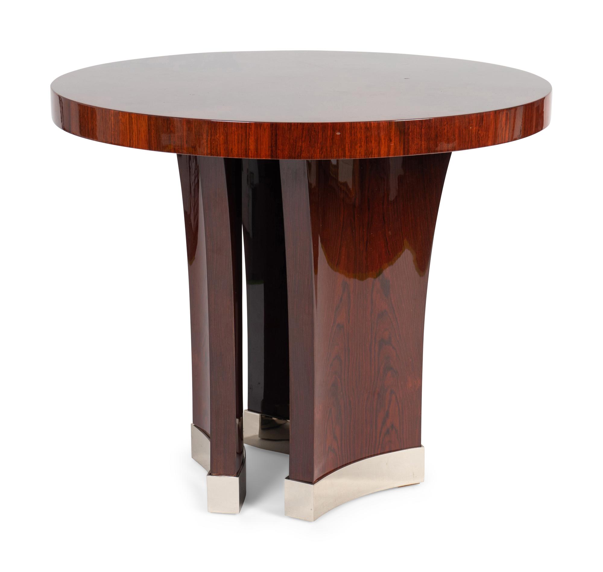A Dominque Rosewood Circular Occasional Table — CIRCA 1925