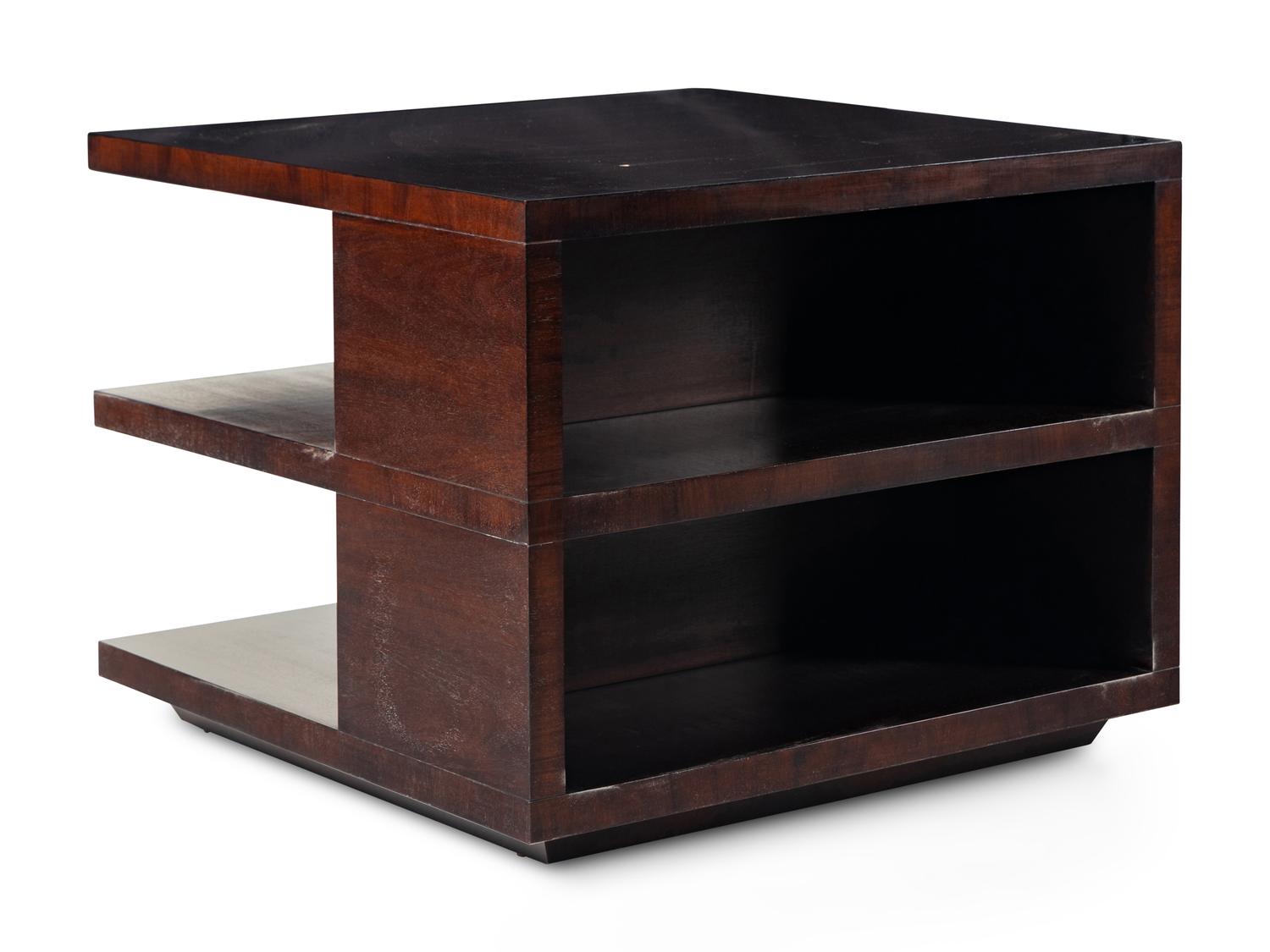 A Pair of Kerry Joyce Sculley Three-Tier Side Tables