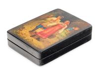 A Russian Lacquer Box
