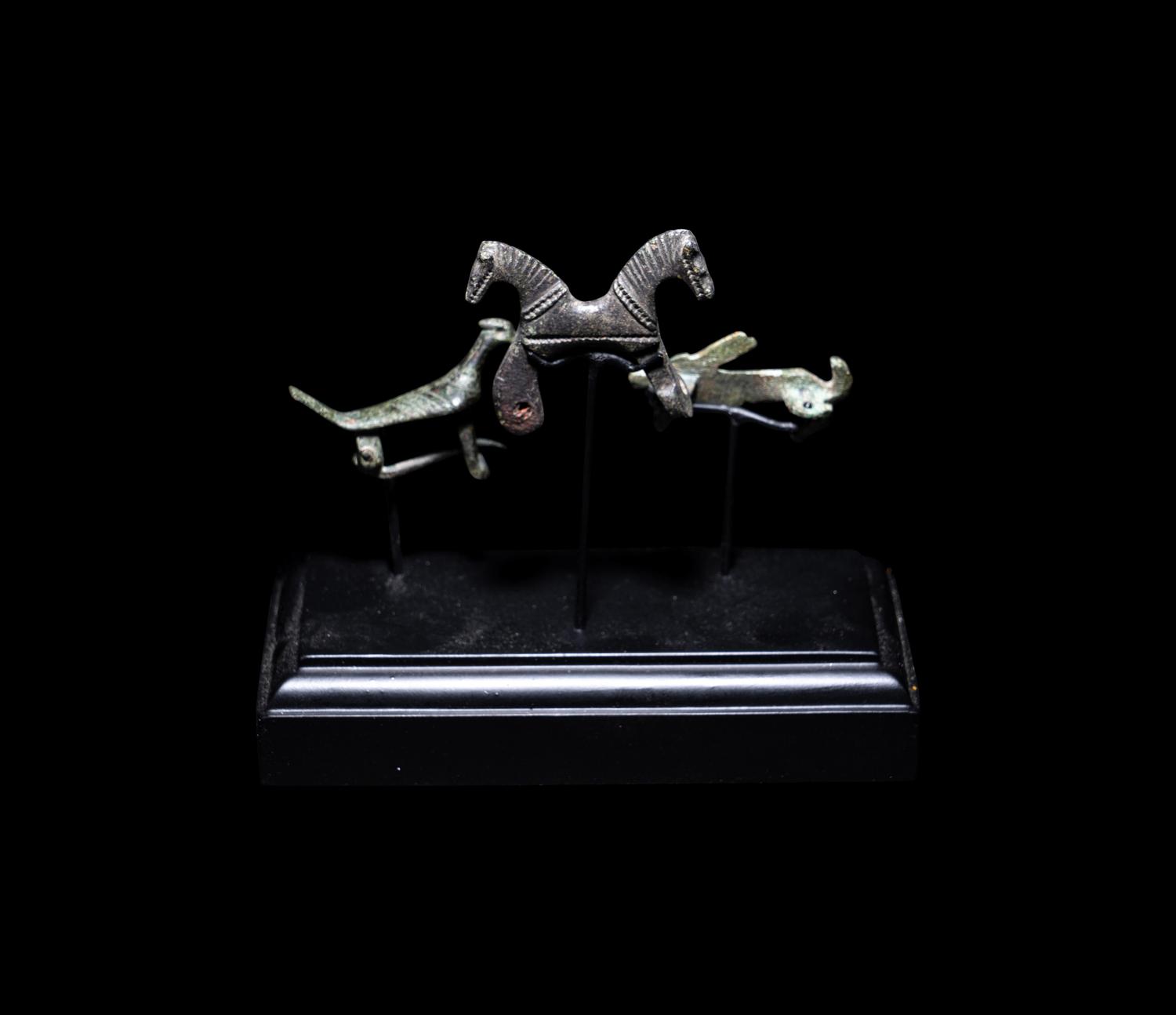 Three Roman Bronze Fibulae