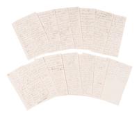 RUBY, Jack (1911-1967). Autograph manuscript signed (in the third person) written from his jail cell while incarcerated for the murder of Kennedy assassin Lee Harvey Oswald, [n.d., ca 1966].