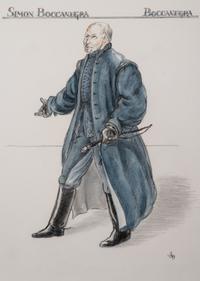 Seven Conceptual Opera Costume Illustrations, Late 1960s-2012