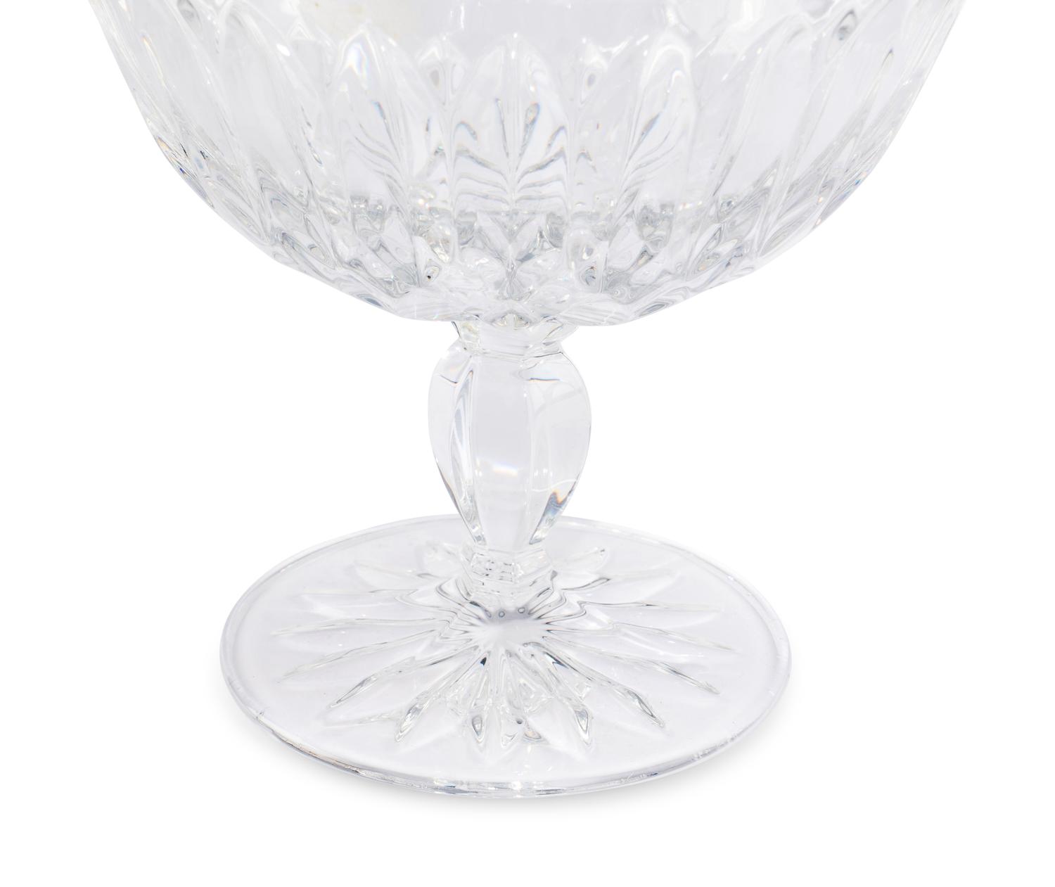 A Glass Pedestal Bowl