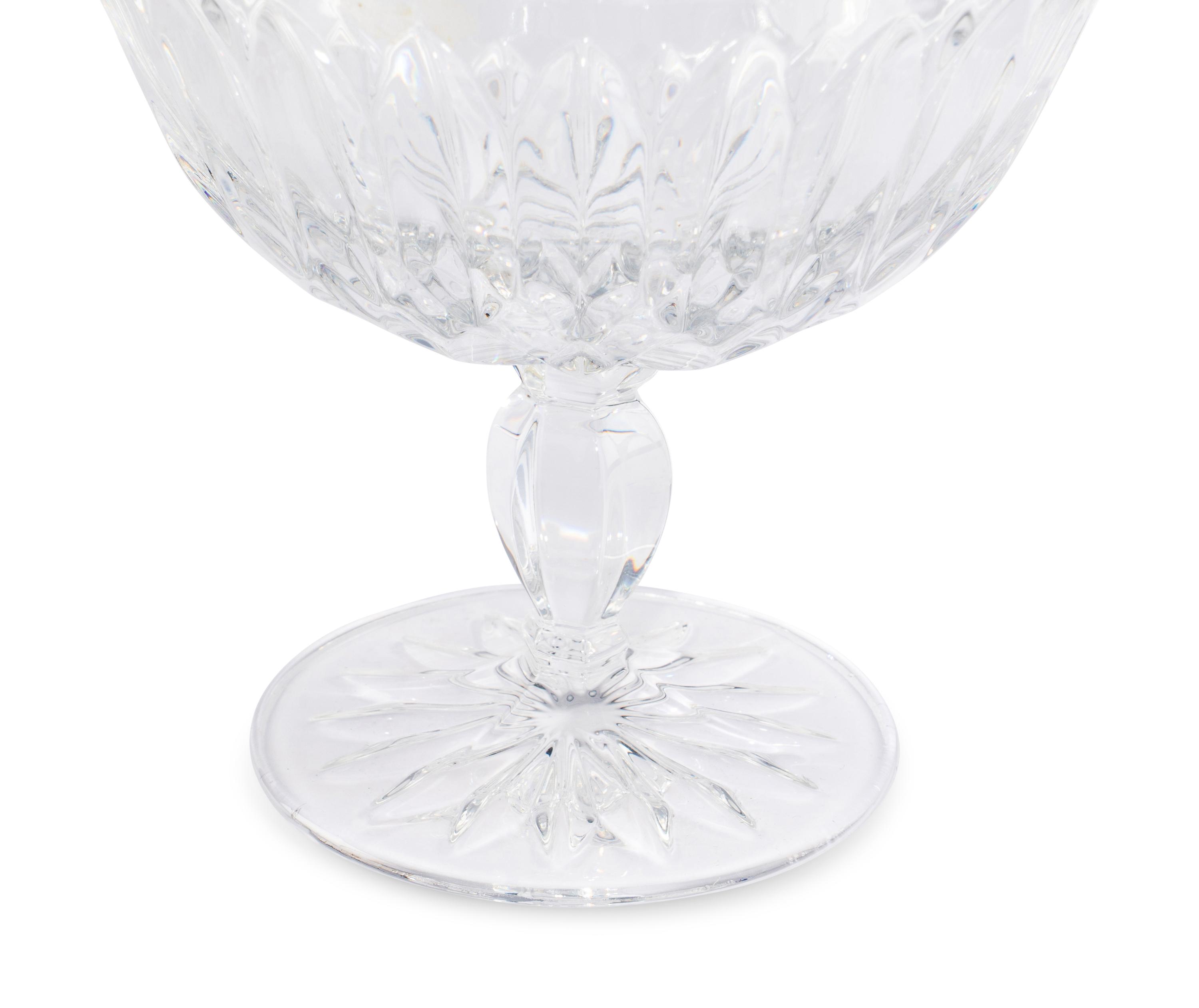 A Glass Pedestal Bowl