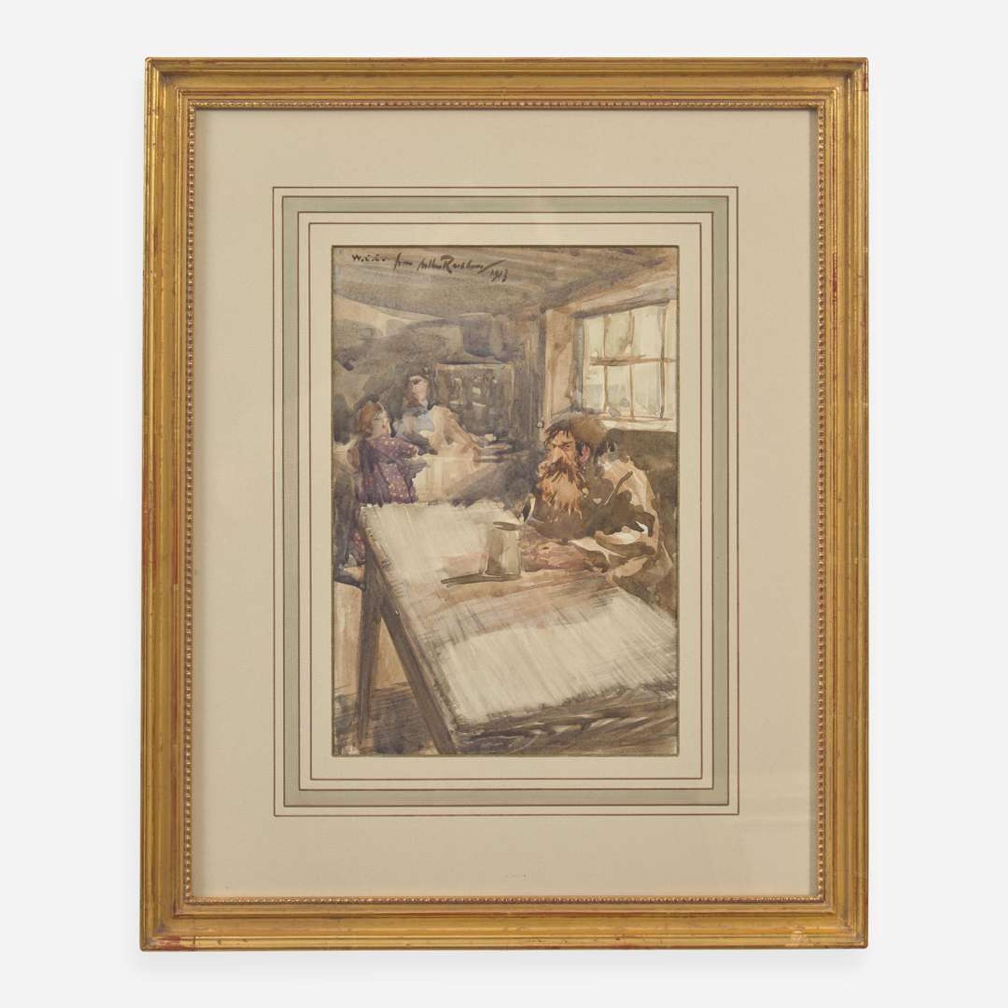 [Children's & Illustrated] Rackham, Arthur W. Cubitt Cooke at Langham Sketch Club