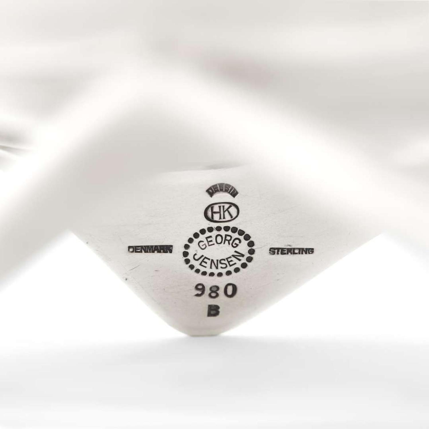 Henning Koppel Centerpiece Bowl No. 980B, Georg Jensen, Denmark, designed 1948
