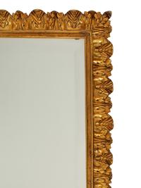 A Pair of Louis XVI Style Gilt Bronze Mirrors