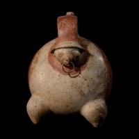 A Calima Terracotta Anthropomorphic Alcarraza