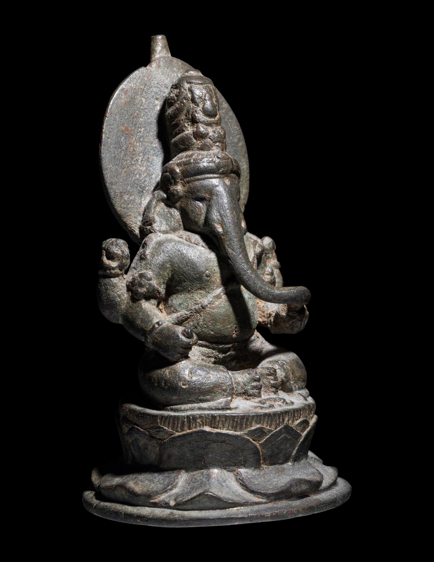 Two Javanese and Indonesian Bronze Figures