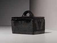Lidded Pottery Box 1920-1925