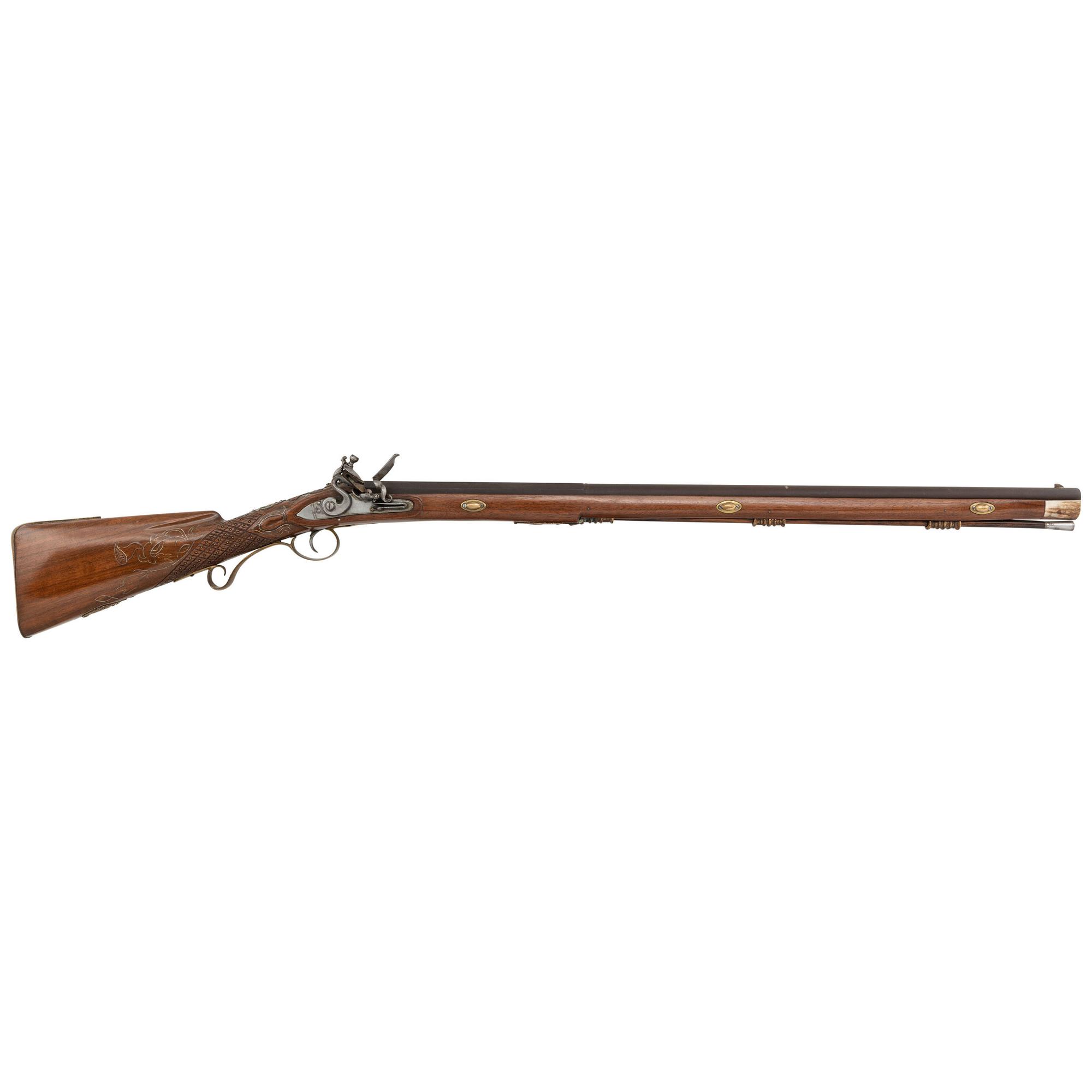 Contemporary Flintlock Fowler in the Style of Durs Egg