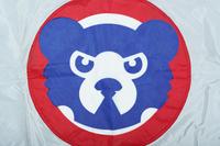 A Chicago Cubs Flag Flown at Wrigley Field