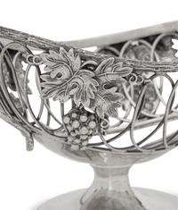An American Silver Fruit Basket
