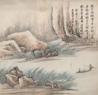 A Group of Three Chinese Landscape Paintings