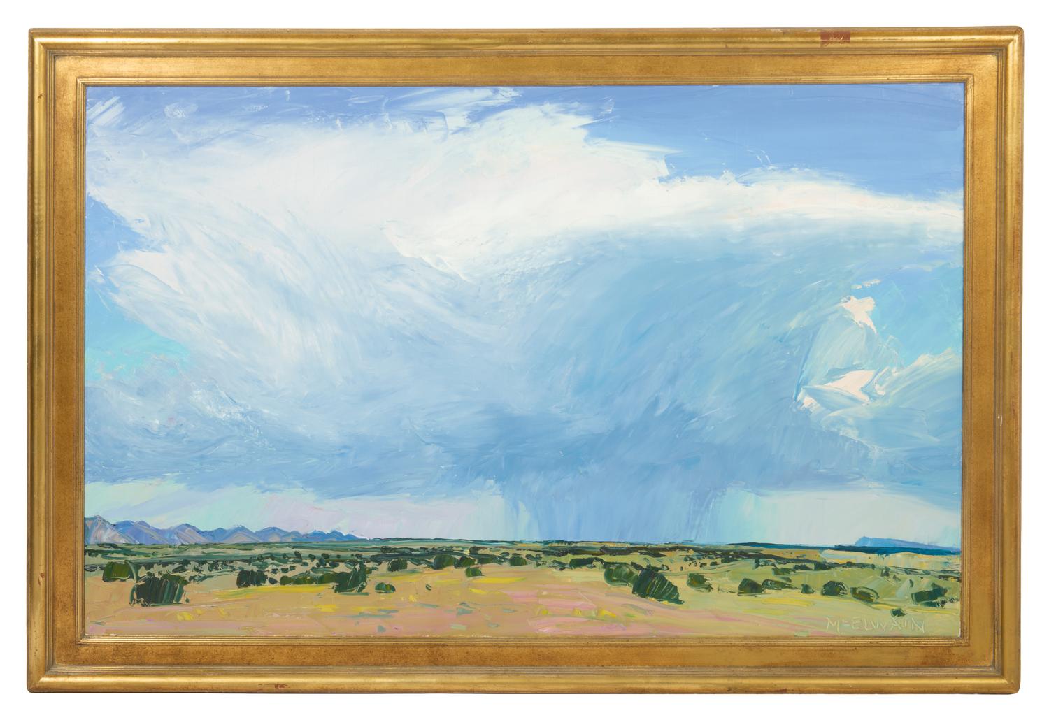 Rain in Galisteo Basin
