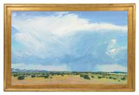 Rain in Galisteo Basin