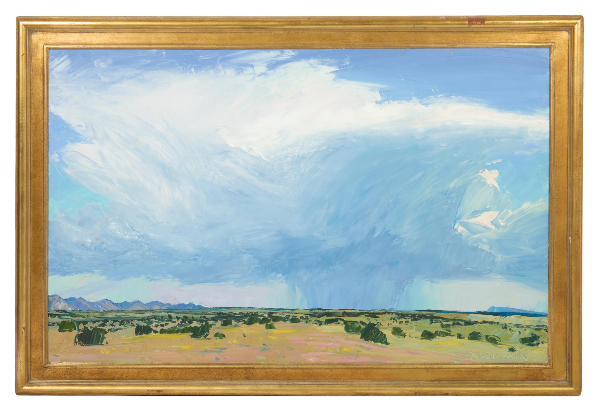 Rain in Galisteo Basin