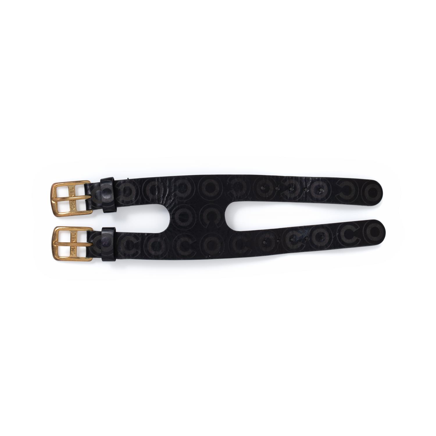 Chanel Leather Bracelet, Fall 2001