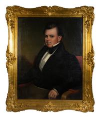 Two Portrait Paintings of a Lady and a Gentleman — EARLY 19TH CENTURY
