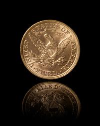 A United States 1900 Liberty Head $5 Gold Coin