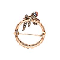 VICTORIAN, DIAMOND BROOCH