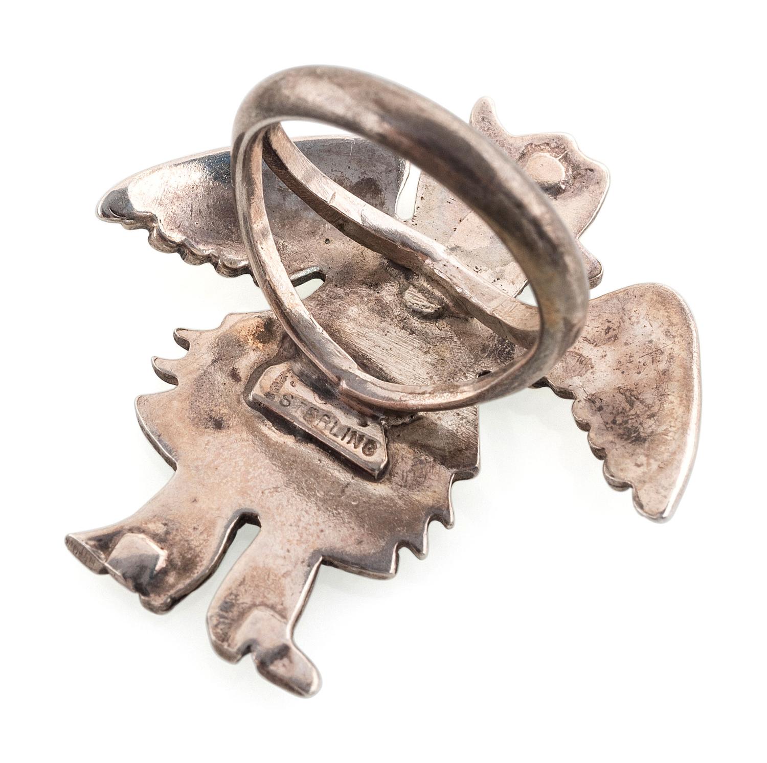 Blackfeet, Navajo, and Southwestern-style Silver Rings