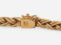 A 14K Yellow Gold Ladies Necklace