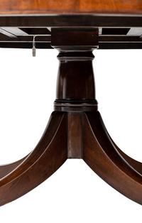 A Regency Style Mahogany Circular Dining Table