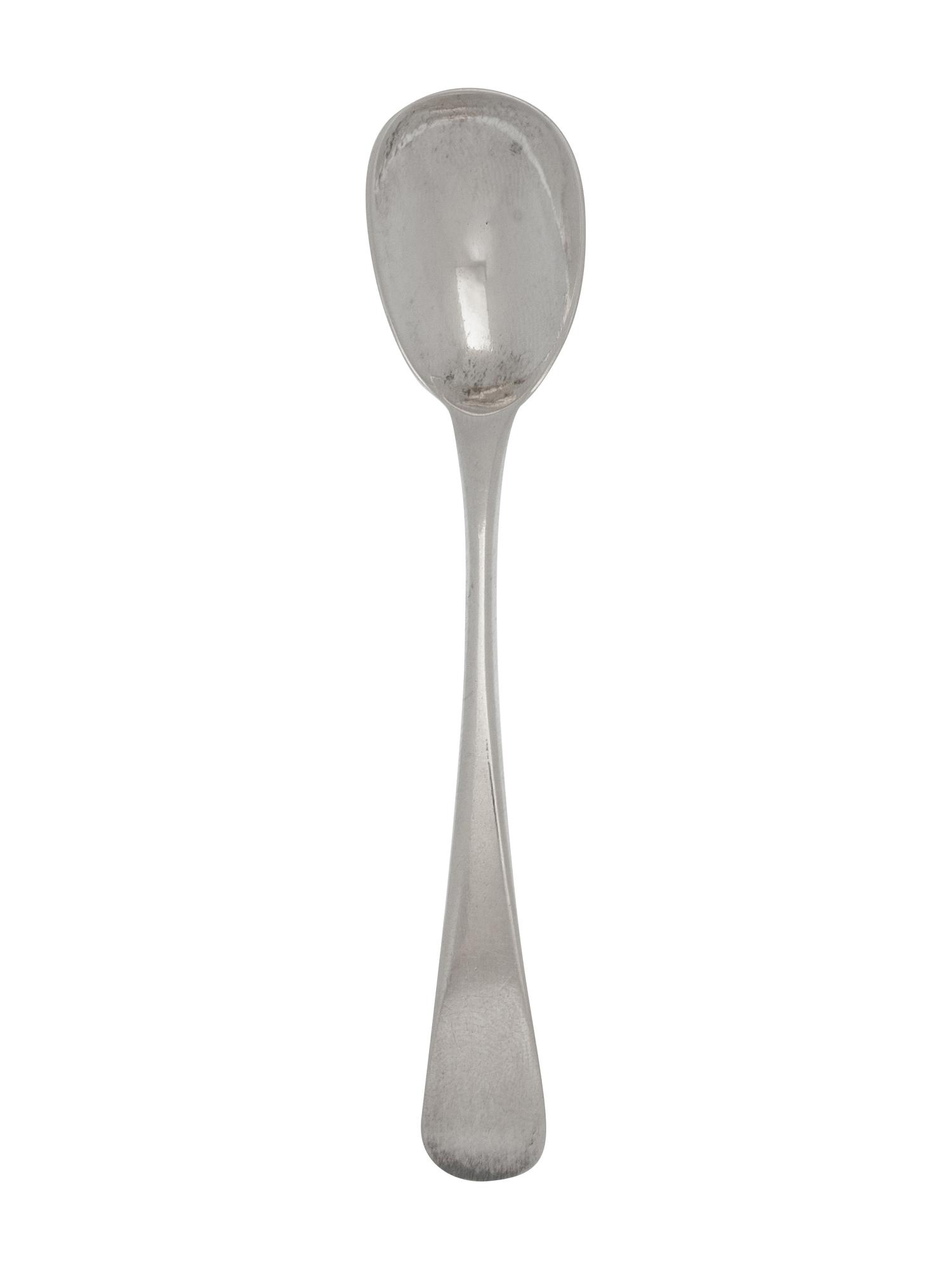 A George III Silver Condiment Spoon