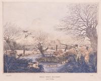 Henry ALKEN, after Image 8 3/8 x 13 inches. — Wild Duck Shooting - Snipe Shooting - Partridge Shooting - Pheasant Shooting